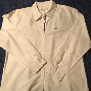 Southern Tide white oxford size XL
